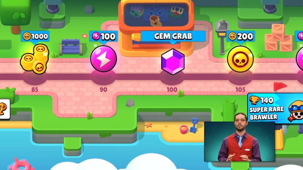 New Trophy Road in Brawl Stars (image via Supercell)