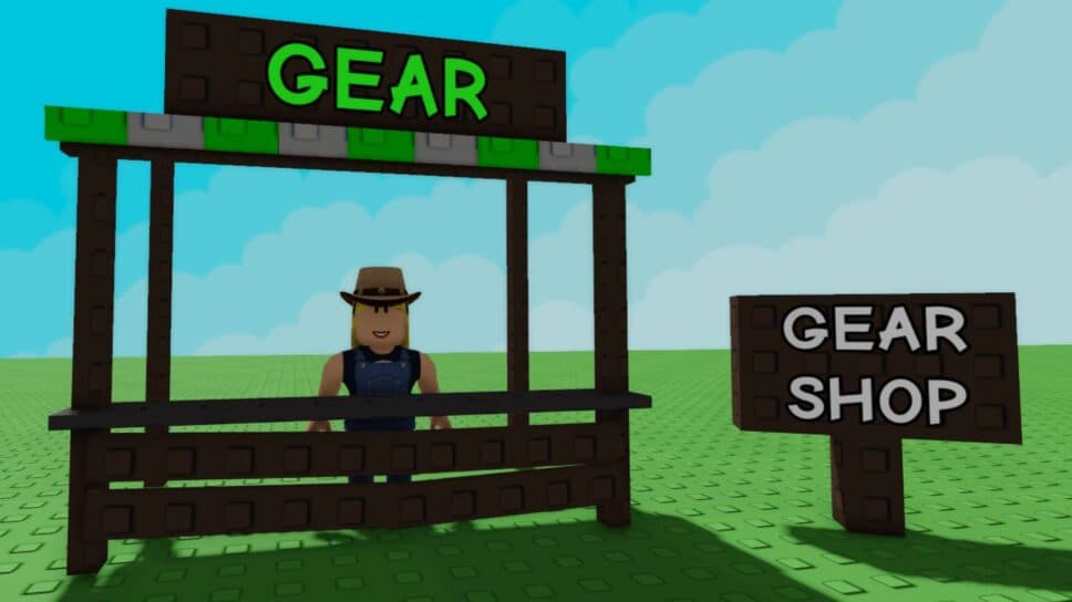 Where to find the Gear Shop in Grow a Garden cover image