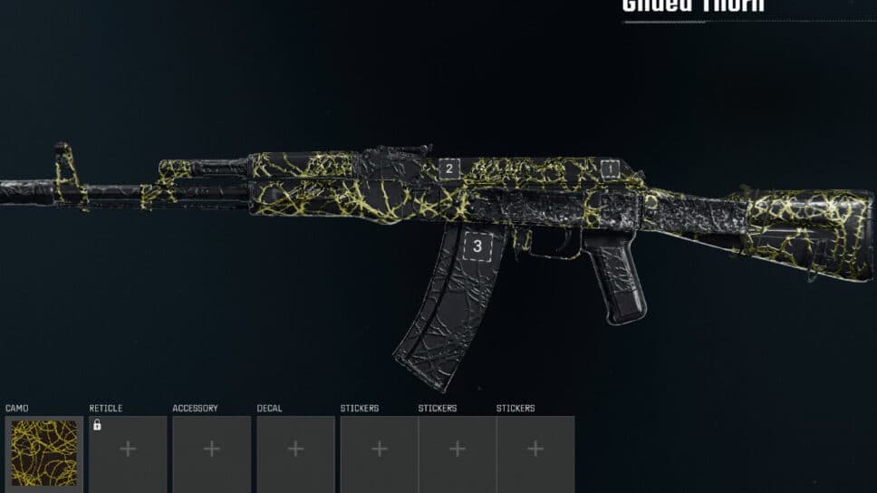 How to unlock the Gilded Thorn camo in Black Ops 6 & Warzone cover image
