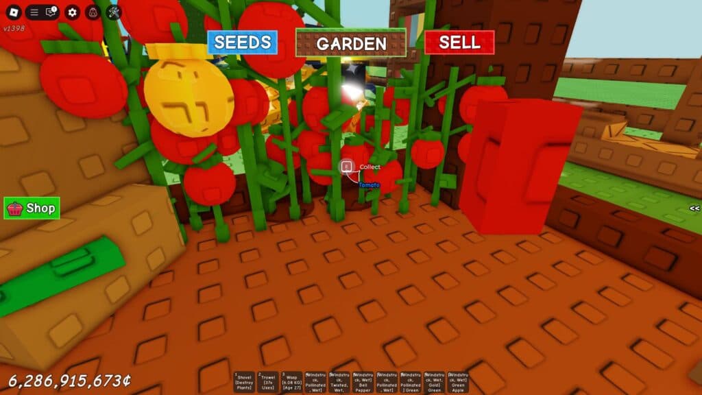 Set aside a large plot space for your tomatoes (Screenshot via esports.gg)