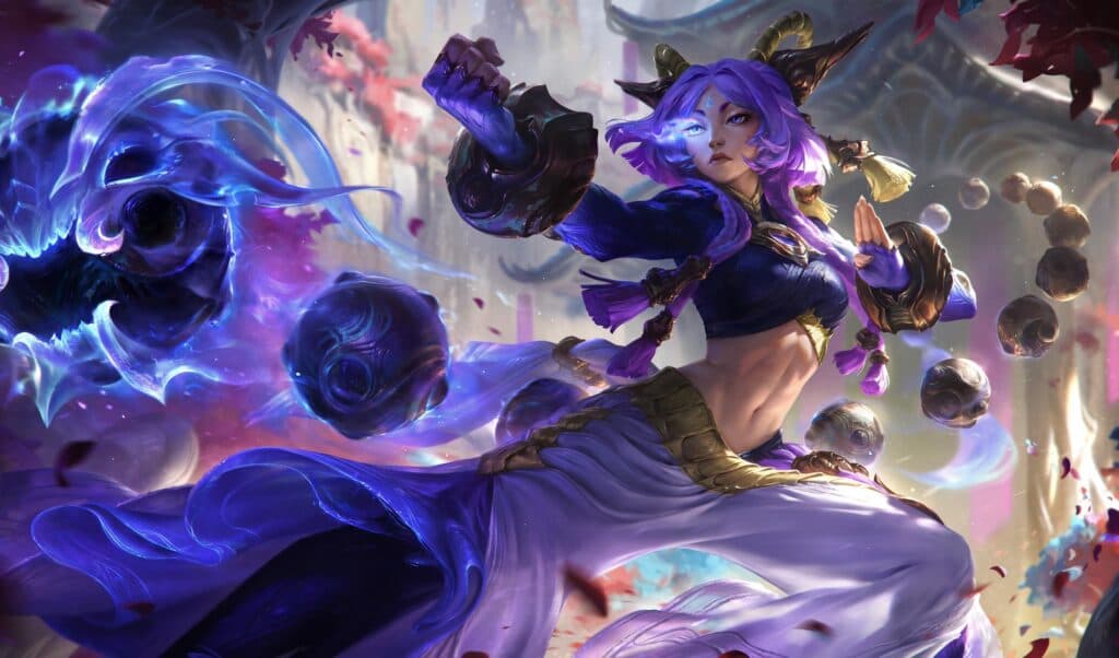 Yunara's splash art (Image via Riot Games)