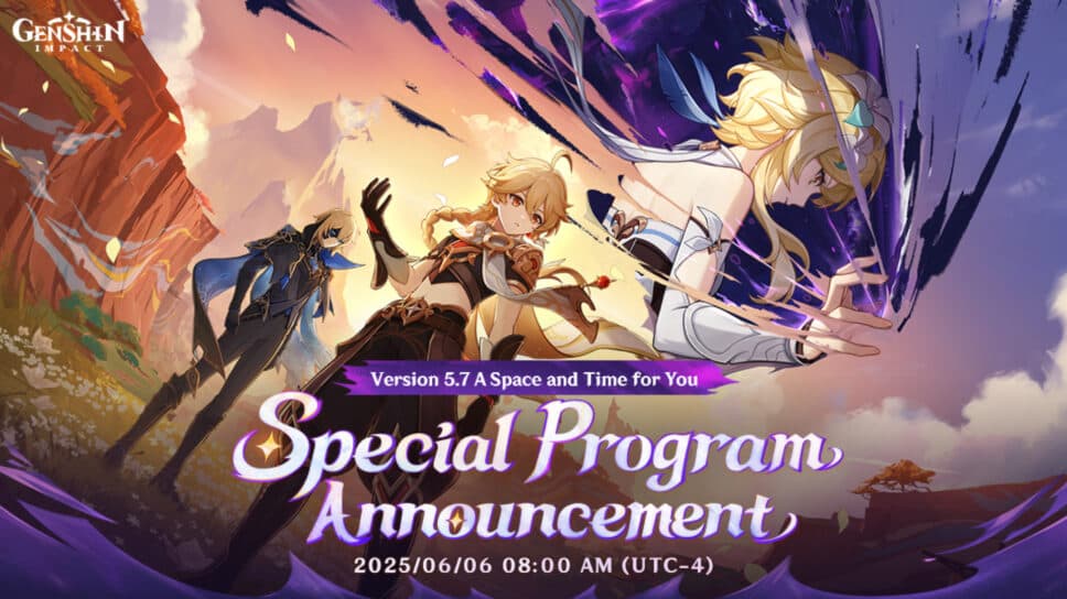 Genshin Impact version 5.7 livestream: Primogem codes and recap cover image