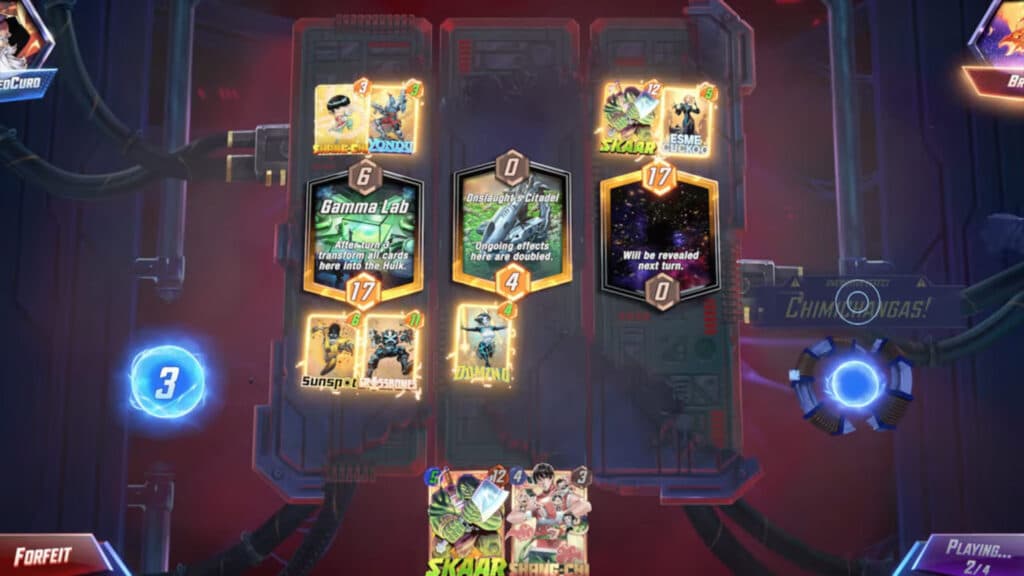 Screenshot of the High Voltage: Overdrive game mode (Image via Second Dinner)