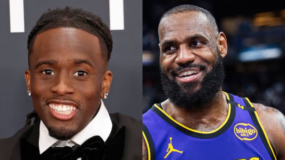 Kai Cenat sets up stream with NBA legend, LeBron James cover image