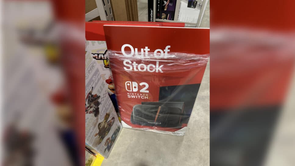 Nintendo sends stores “sold out” signs for Switch 2 just before release cover image
