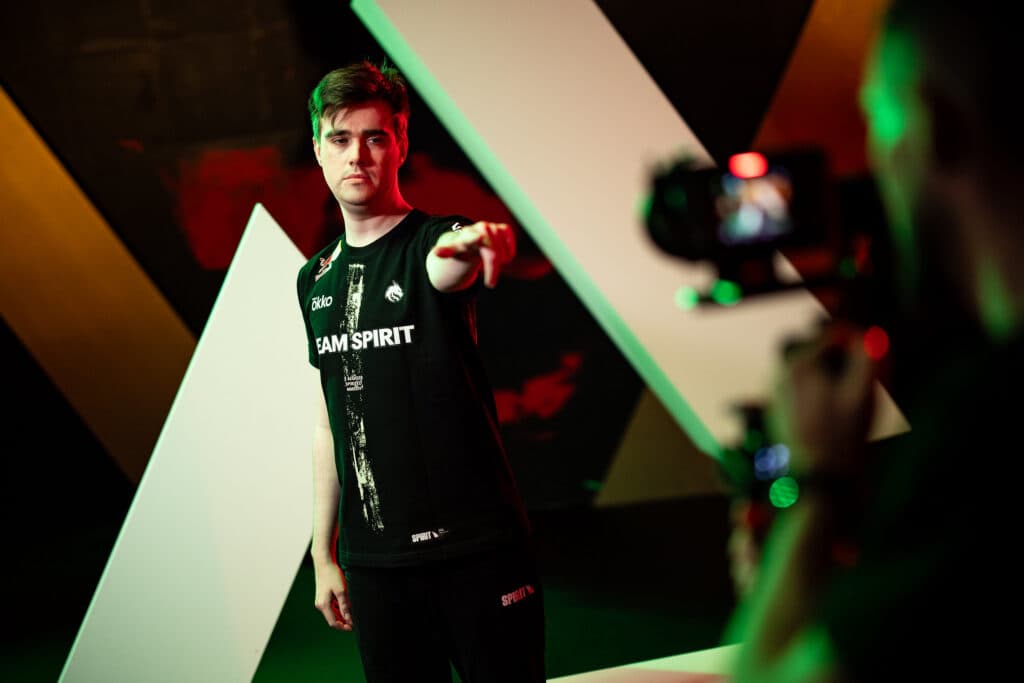 Miposhka of Team Spirit at the EWC (Image via Elliot le Corre)