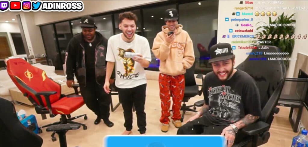 Adin Ross and FaZe Banks have streamed together in the past (via Adin Live <a href="https://www.youtube.com/watch?v=2UHFPqX42UI">YouTube</a>)