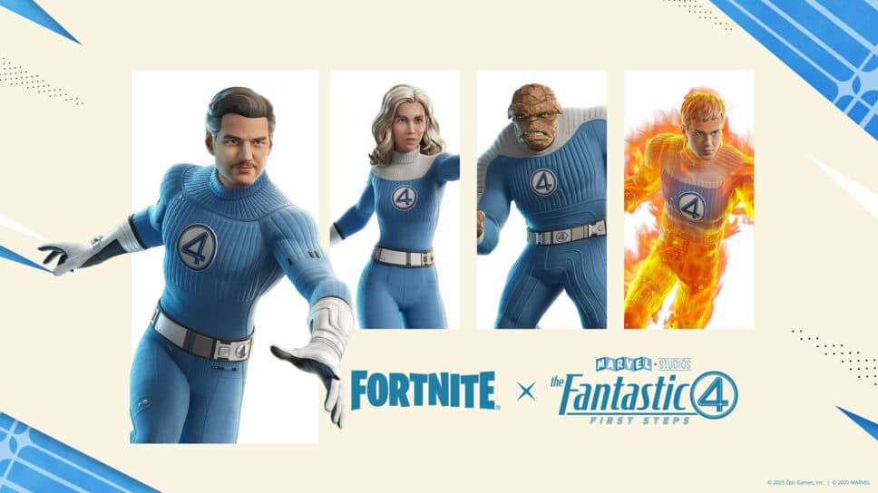 Fortnite x Fantastic Four: All MCU skins & release date revealed cover image
