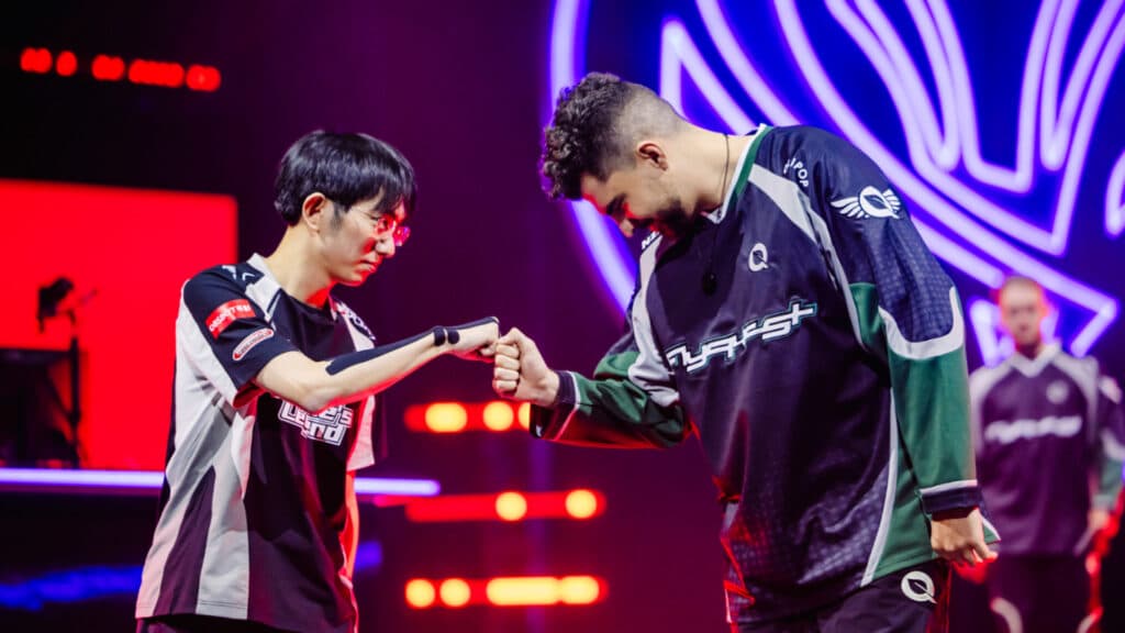 AL Flandre and FLY Bwipo (Photo by Colin Young-Wolff/Riot Games)