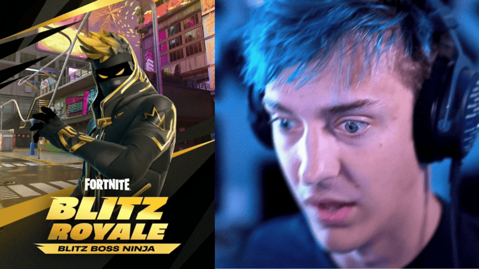 Ninja is finally getting an updated Fortnite skin & Blitz Royale items cover image