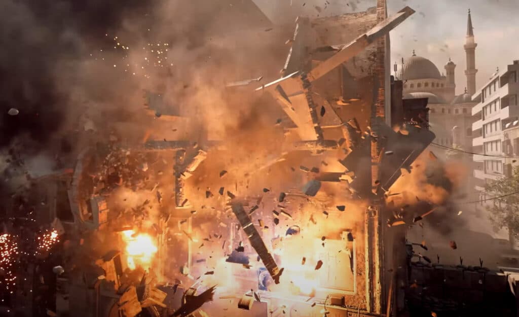 BF6 destruction (Image via EA)