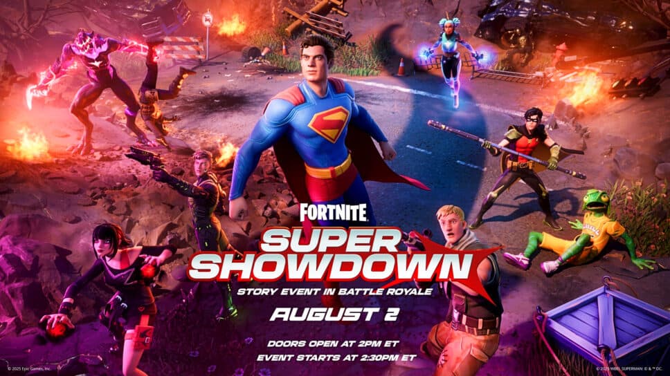 Fortnite Super Showdown live event: Countdown & what to expect cover image