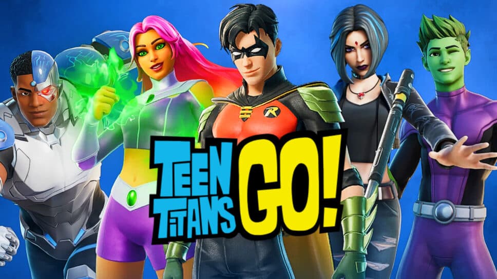 All Teen Titans are now in Fortnite thanks to a surprise Cyborg skin cover image