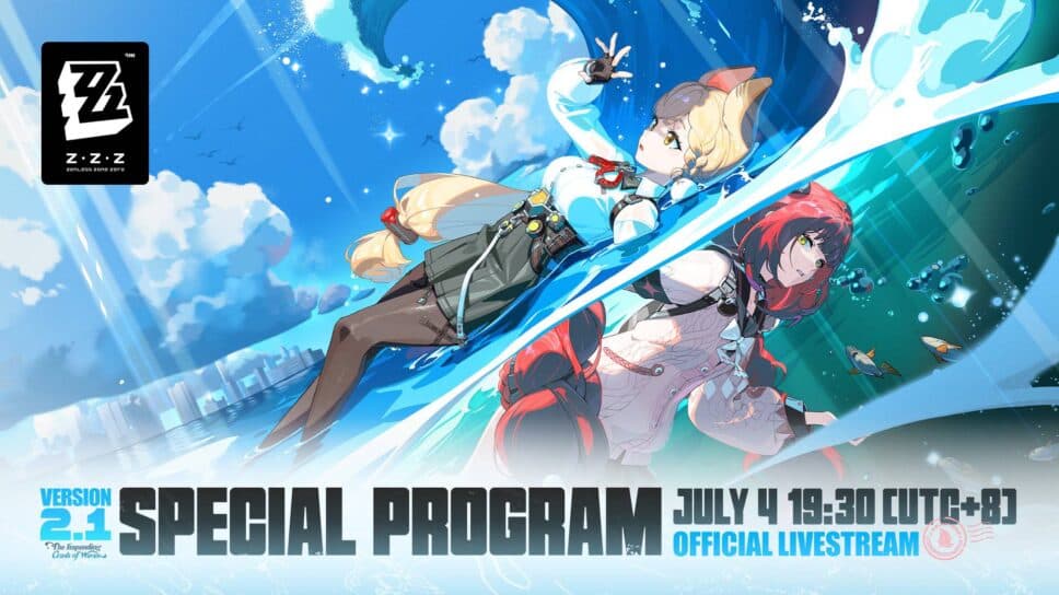 ZZZ 2.1 stream reveals the Impending Crash of Waves, with Agents and codes cover image