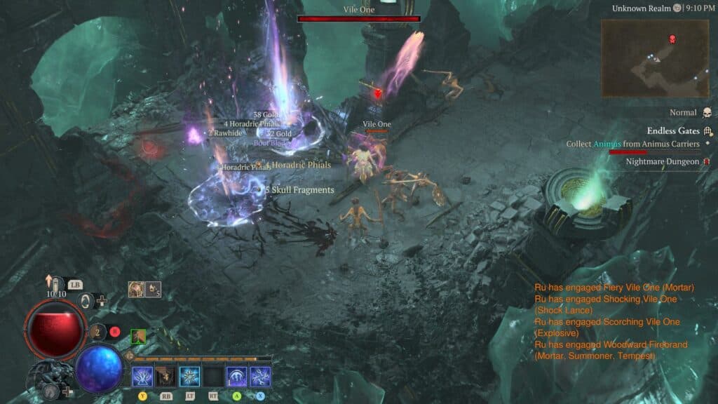 Horadric Strongrooms are another great source of Horadric Phials (Screenshot via esports.gg)