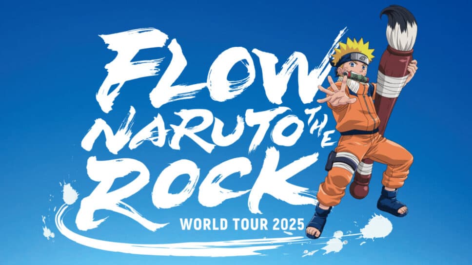 Japanese rock band, Flow, announce 2025 Naruto world tour cover image