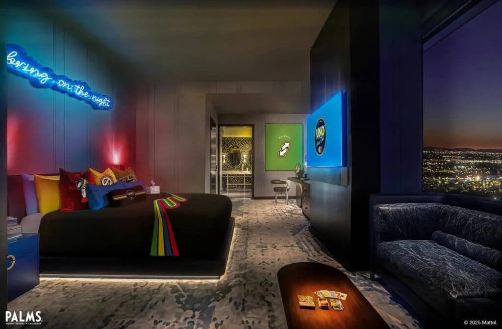 UNO suite (Photo via Palms Casino Resort)