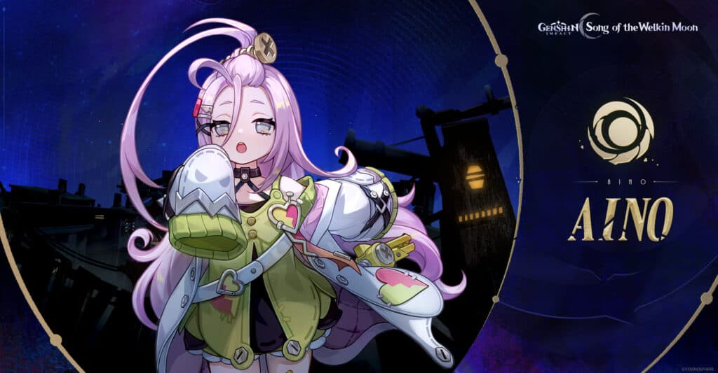 Aino official banner (Image via HoYoverse)