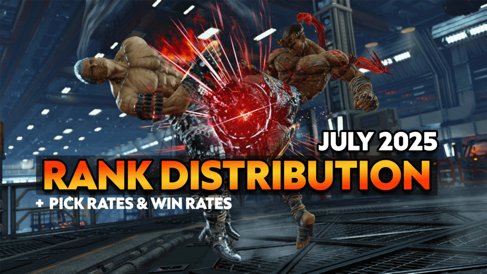 Tekken 8 Rank Distribution (July 2025): Where do you rank? cover image