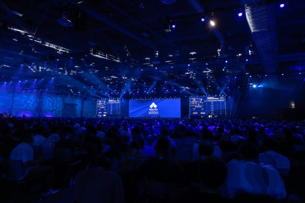 Evo Las Vegas 2025 crowd (Image via Robert Paul)