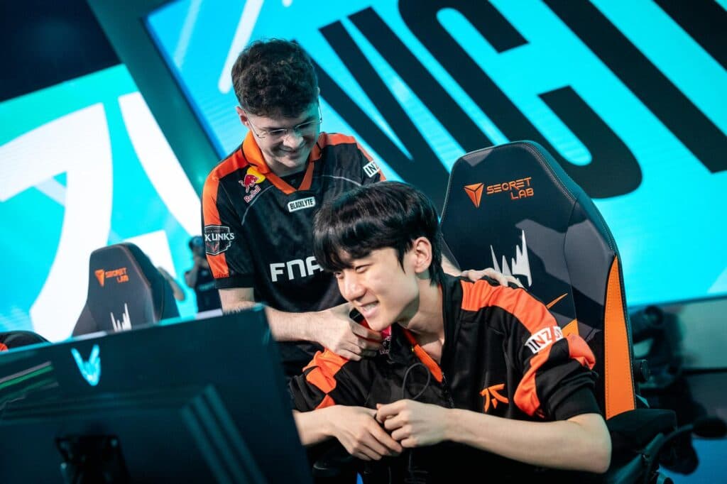 Some roads lead to him. This time, it was a win (and Oscarinin) (Photo via Alexandre Weber | Riot Games)