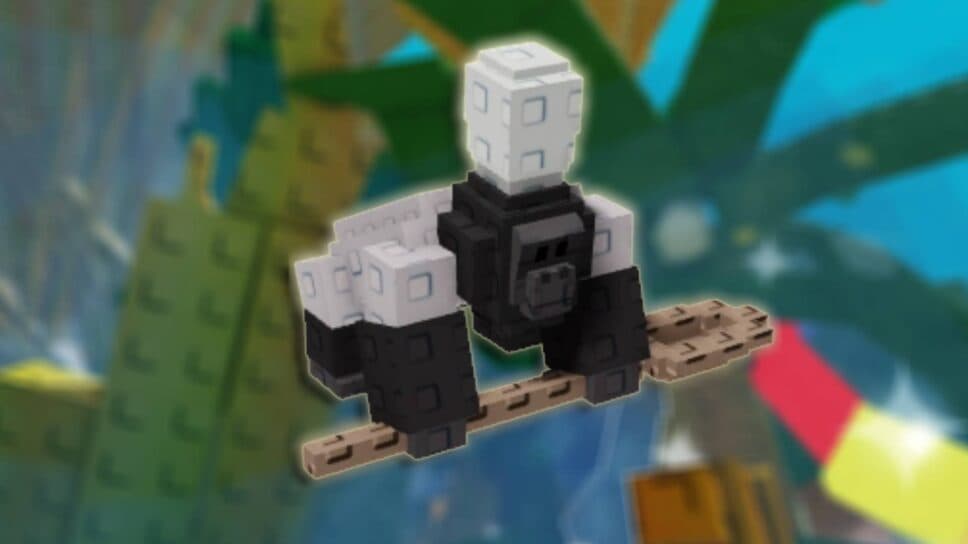 What does the Gorilla Chef do in Grow a Garden cover image