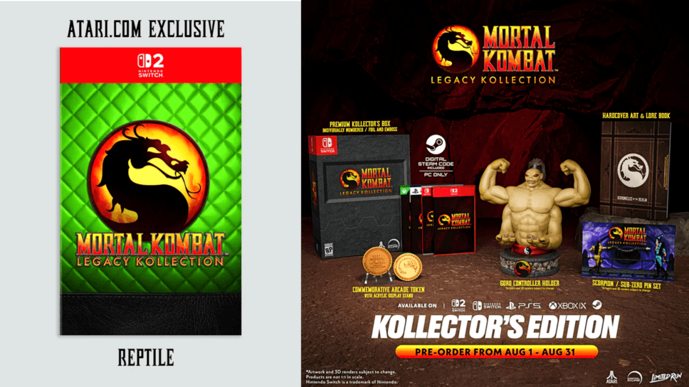 All Mortal Kombat Legacy Kollection Editions and what’s included cover image