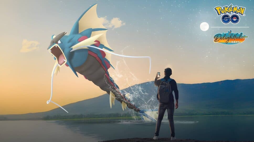 Mega Gyarados roars back to Pokémon GO for Raid Day cover image