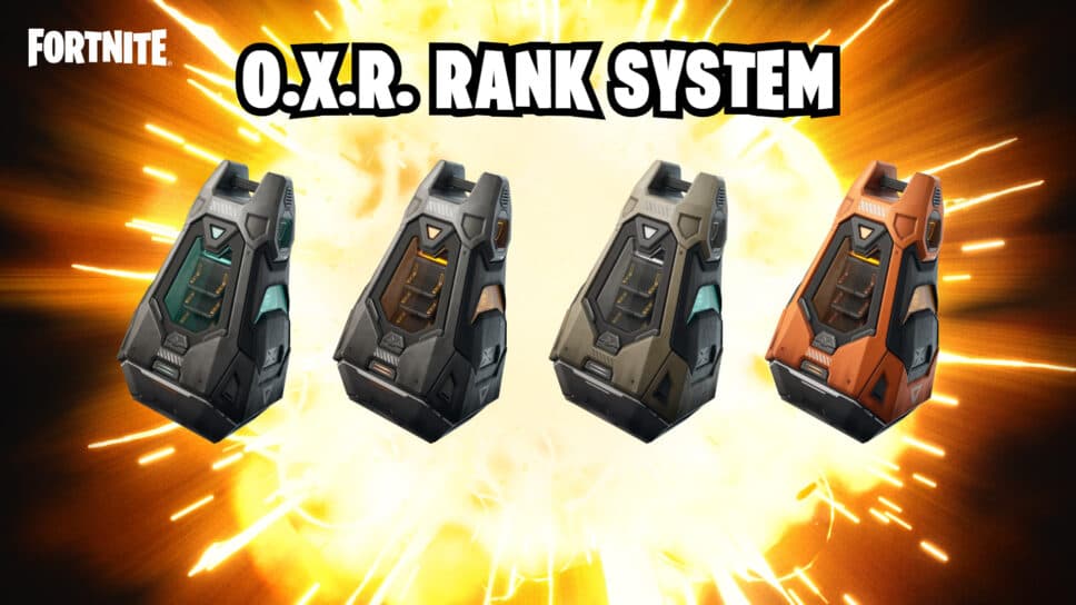 Fortnite Chapter 6 Season 4: OXR Rank system explained cover image