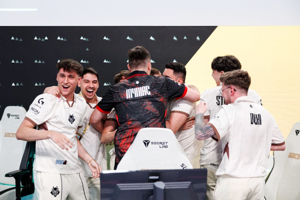 G2 at the Rainbow Six Siege EWC 2025 (photo by Esports World Cup | Igor Bezborodov)