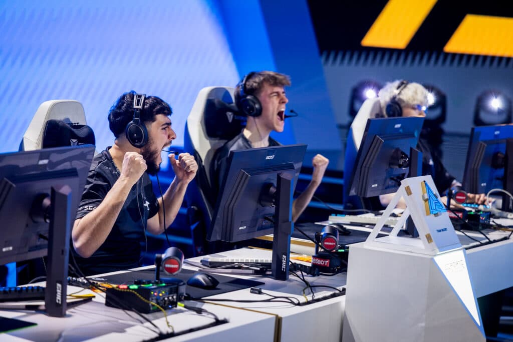 Team Secret at the R6 EWC 2025 (photo by Esports World Cup | Wojciech Wandzel)