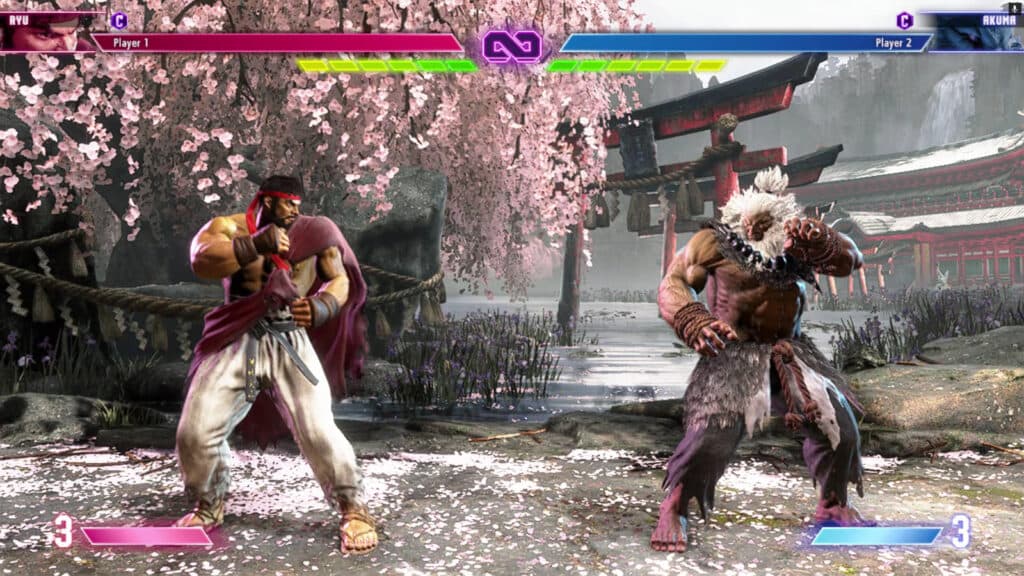 Ryu vs Akuma (image via esports.gg)