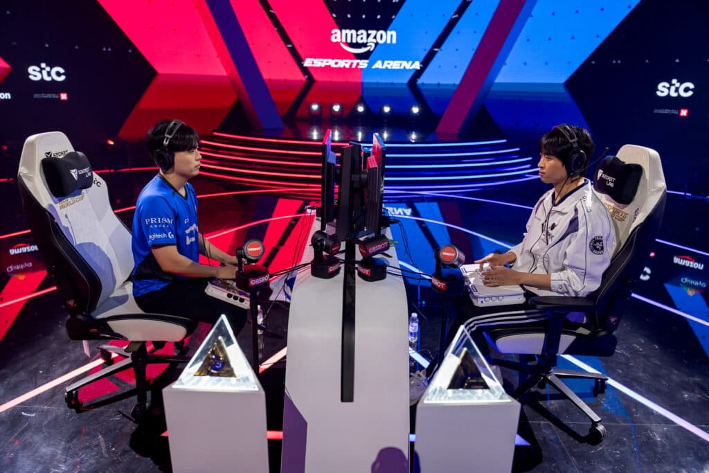 ULSAN versus LowHigh in the grand final (photo by Esports World Cup 2025 | Wojciech Wandzel)