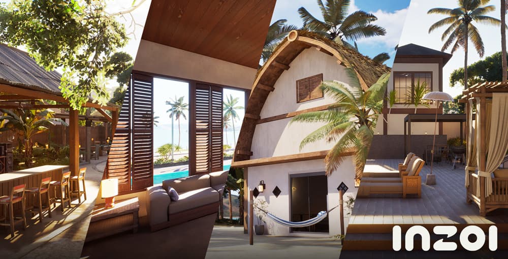 inZOI added new building items (Image by KRAFTON)