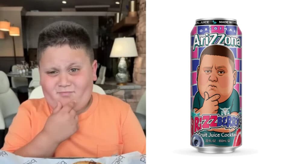 AriZona Iced Tea announces new collaboration with popular internet sensation, The Rizzler cover image