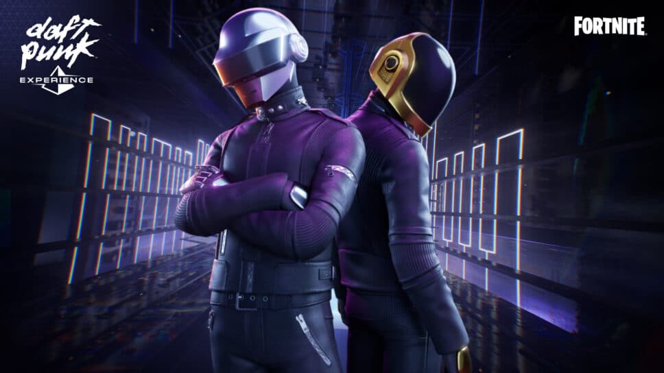 Fortnite x Daft Punk collab: All skins, Jam Tracks, & more revealed cover image