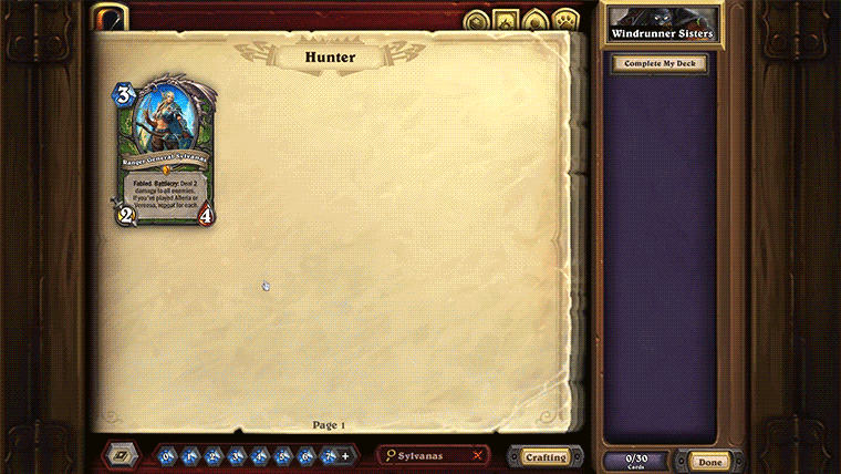 How the Fabled keyword works in Across the Timeways (Image via Blizzard Entertainment)