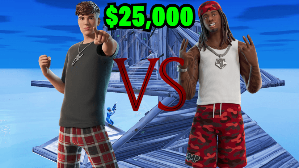 Kai Cenat loses $25K Fortnite 1v1 to Clix despite having a 99-kill lead cover image