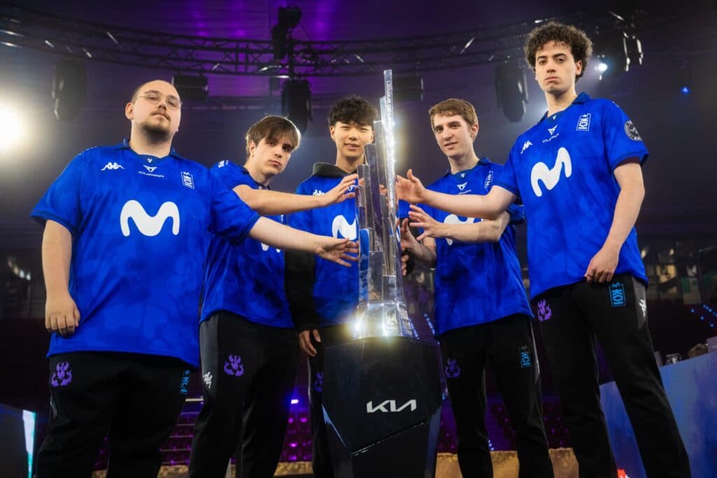 LoL Movistar KOI (Photo via LEC)