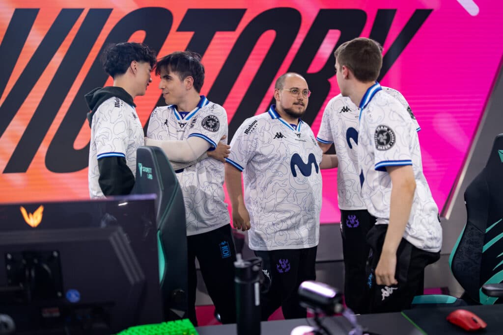 Movistar KOI at LEC 2025 Summer (Photo via Michal Konkol | Riot Games)