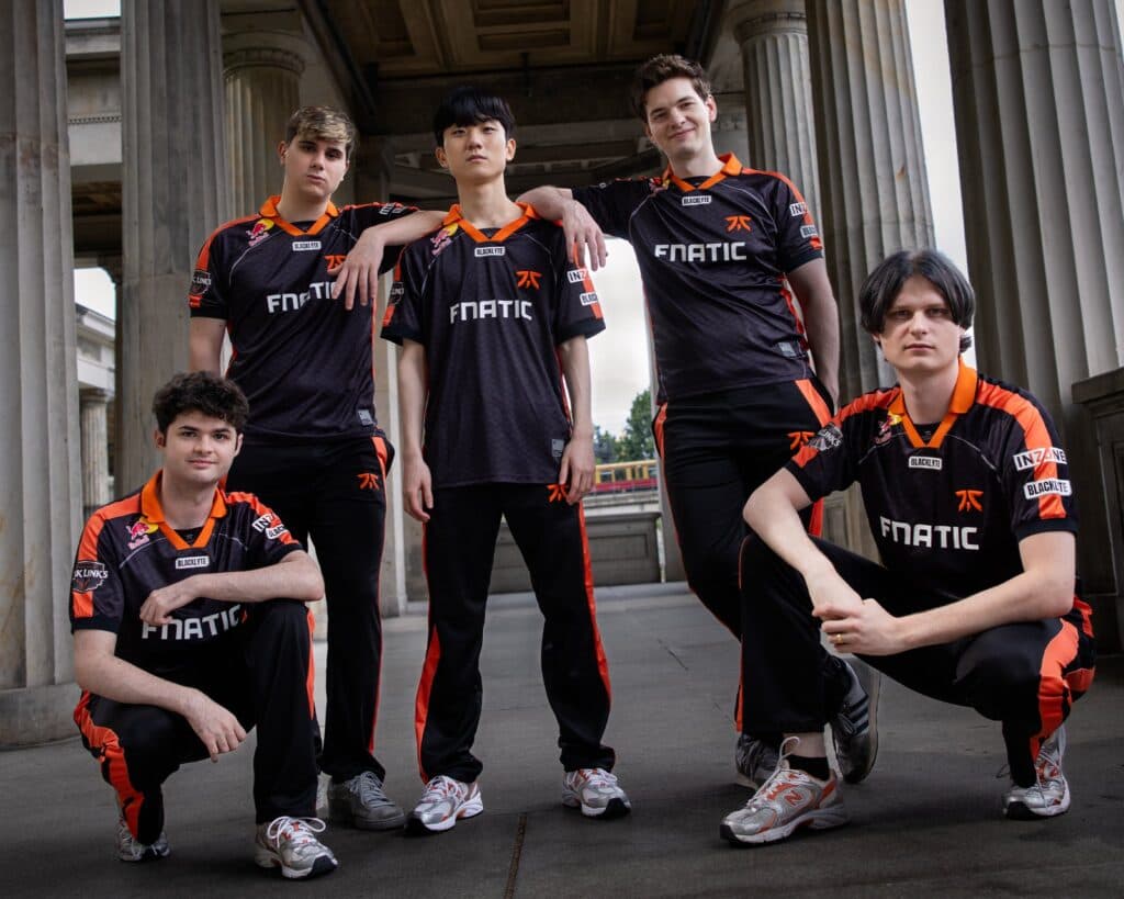 LoL Fnatic (Photo via LEC)