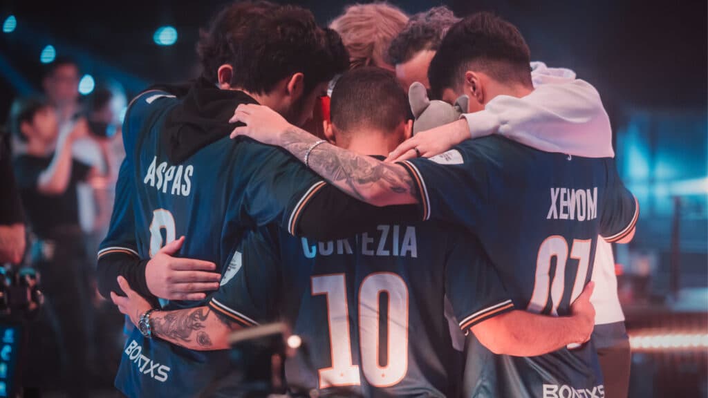 MIBR will face Team Heretics in the first Playoffs series (Image by Colin Young-Wolff/Riot Games)