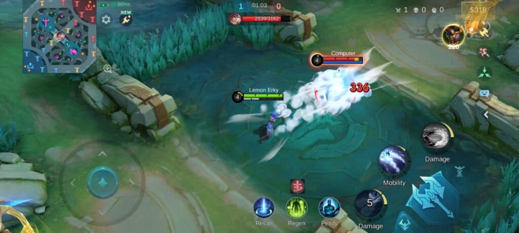 Sora's Skill 1 preview. (Screenshot via esports.gg)