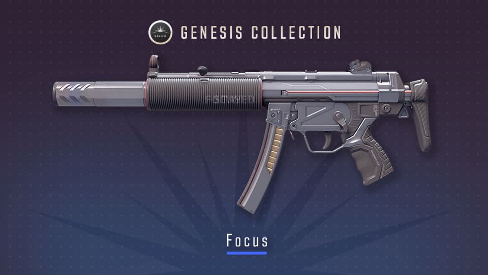 Focus, a Mil-Spec MP5-SD skin (Image via Valve)