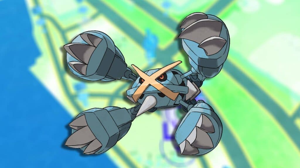 Mega Metagross, a Steel/Psychic-type. (Image via esports.gg)