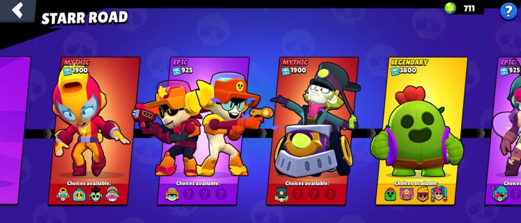 Mythic brawlers on Starr Road (Image via esports.gg)