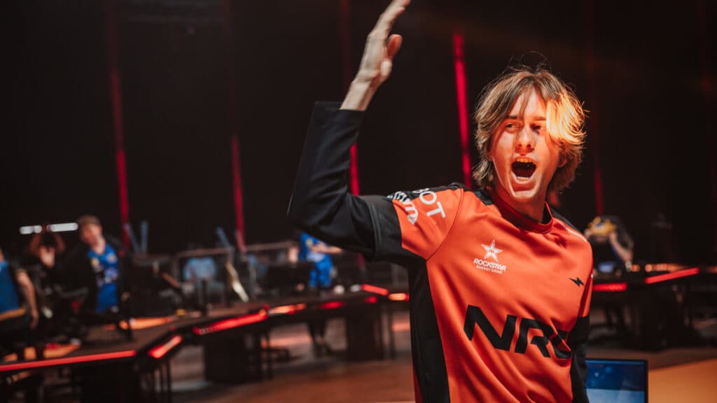 NRG mada was 34/17/6 against GIANTX, with a 271 ACS (Image by Colin Young-Wolff/Riot Games)