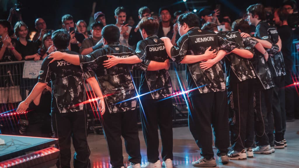 RRQ was eliminated by MIBR at the Champions Group Stage (Image by Colin Young-Wolff/Riot Games)