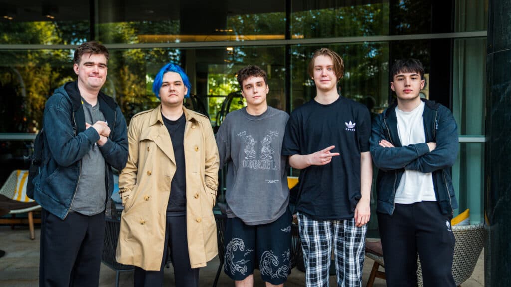 Team Spirit at TI 2025 (Image via Valve)