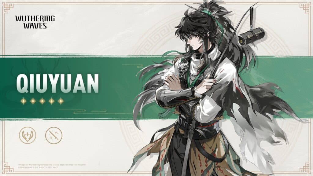 Qiuyuan’s attributes (Image via Kuro Games)